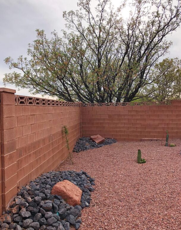  Retaining Wall Construction Underway