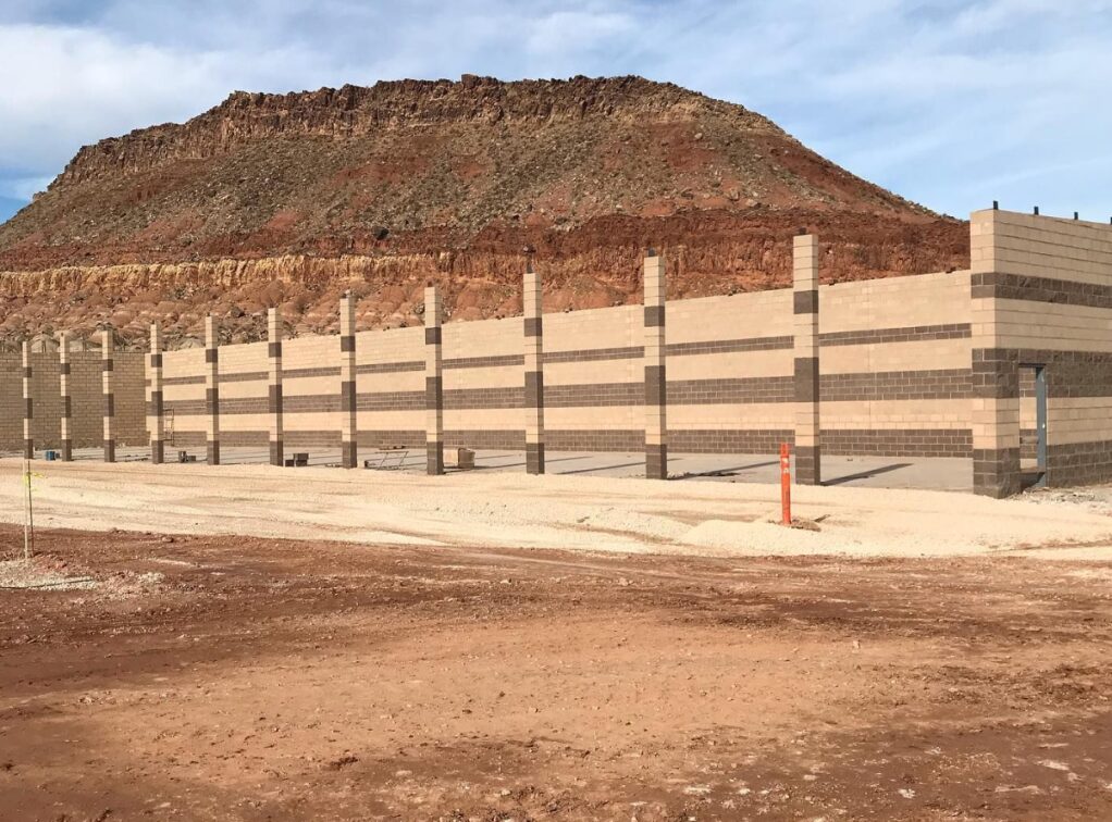 Retaining Wall for Sloped Landscape