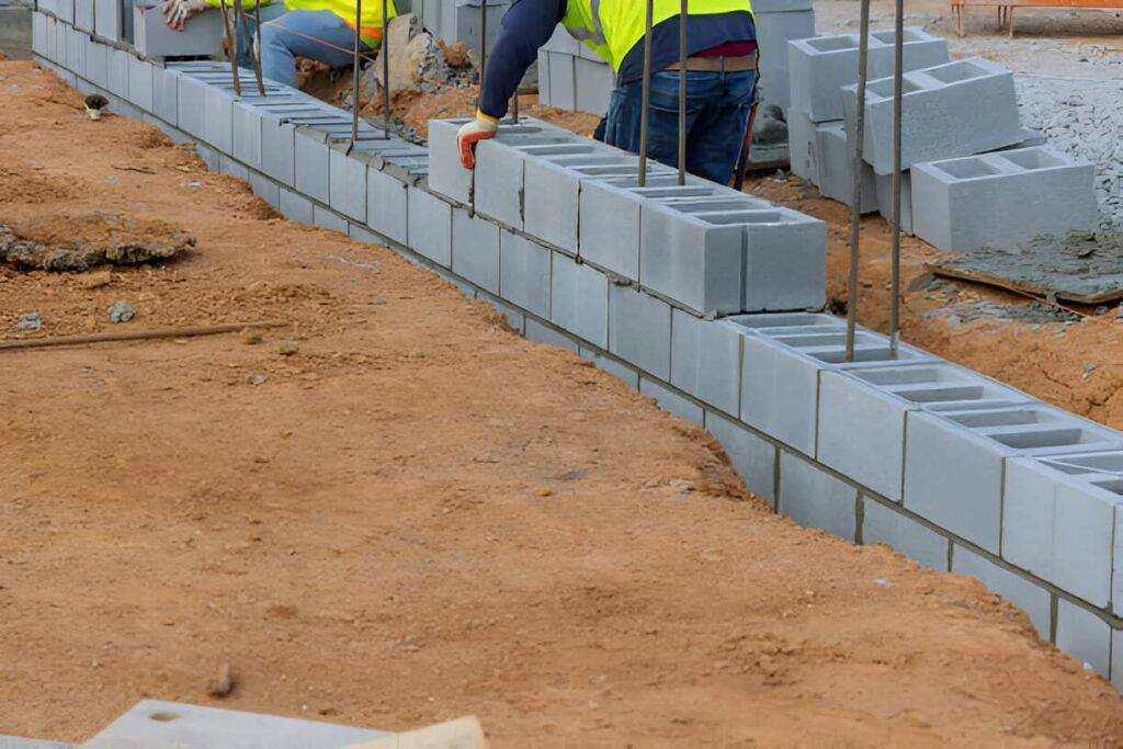 Concrete block laying pricing breakdown in Colorado Springs